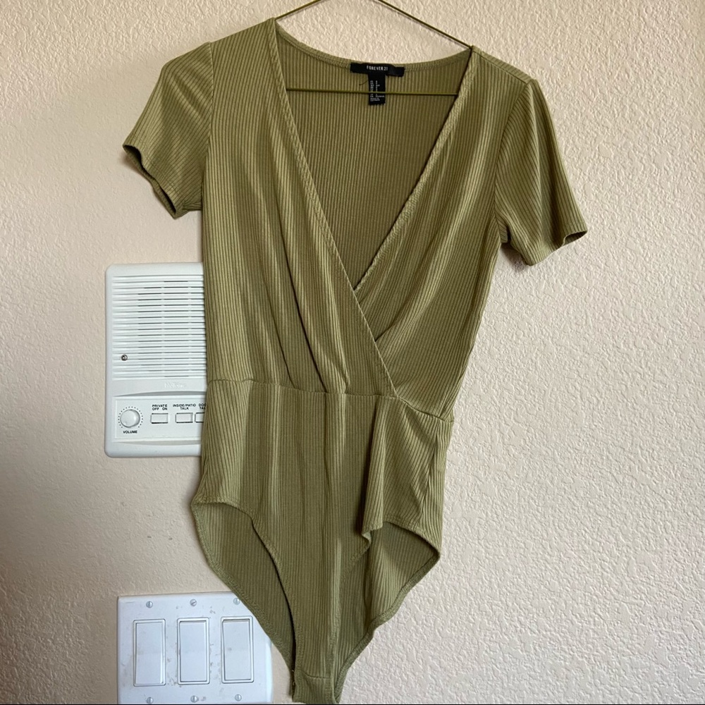 Forever 21 Green Body Suit
